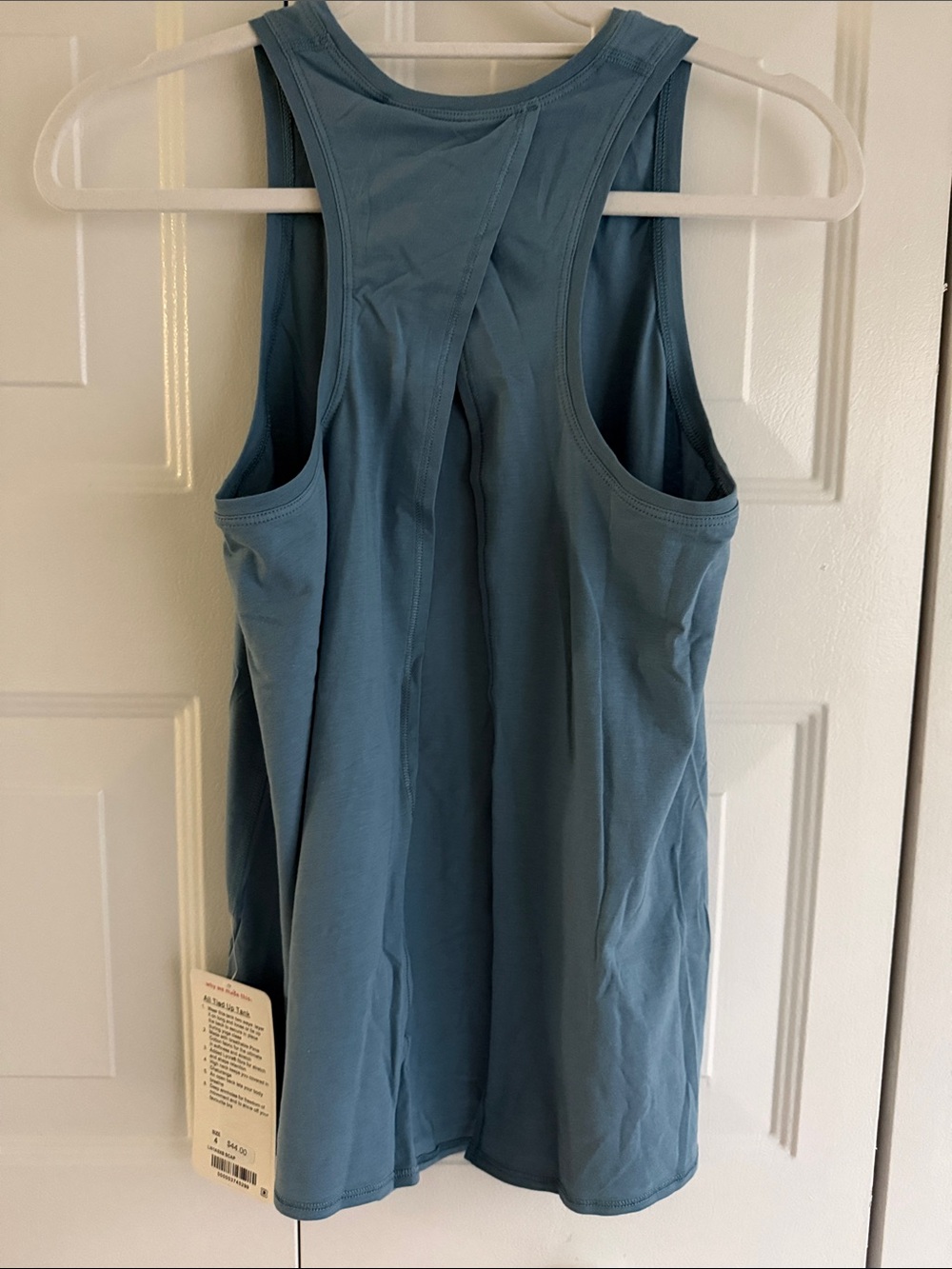 lululemon athletica Blue Racerback Tank Top